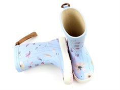 Bisgaard gummistøvle lavendel med blomster